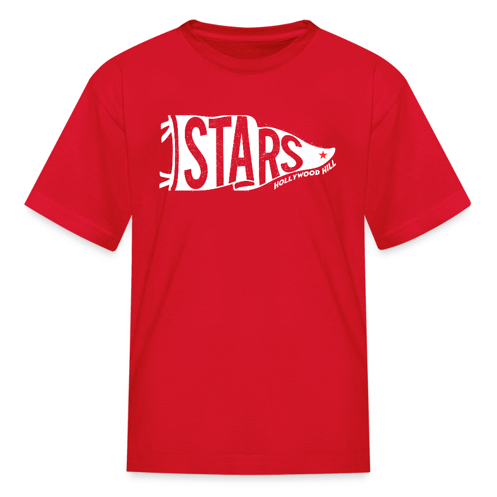 HHE Star Pennant RED - Kids' T-Shirt - red