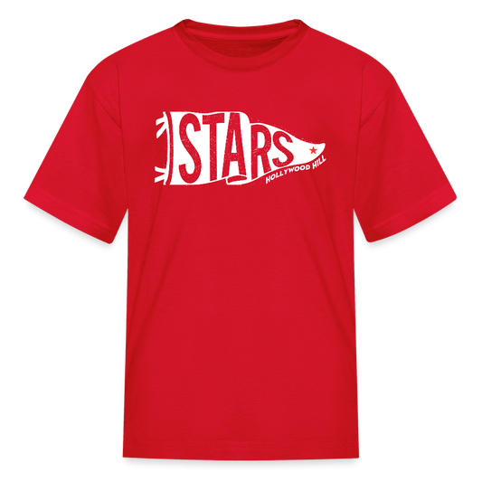 HHE Star Pennant RED - Kids' T-Shirt - red