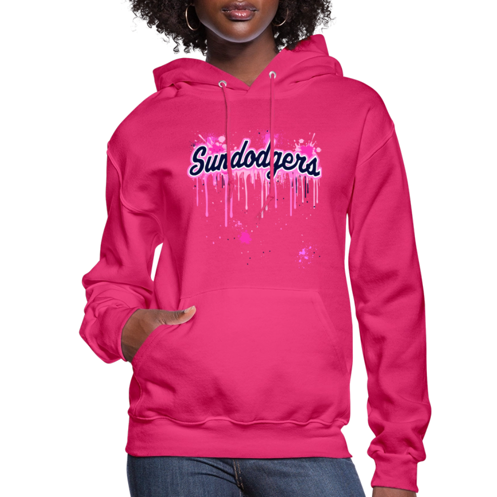 Sundodgers Pink Out | Women's Hoodie - fuchsia