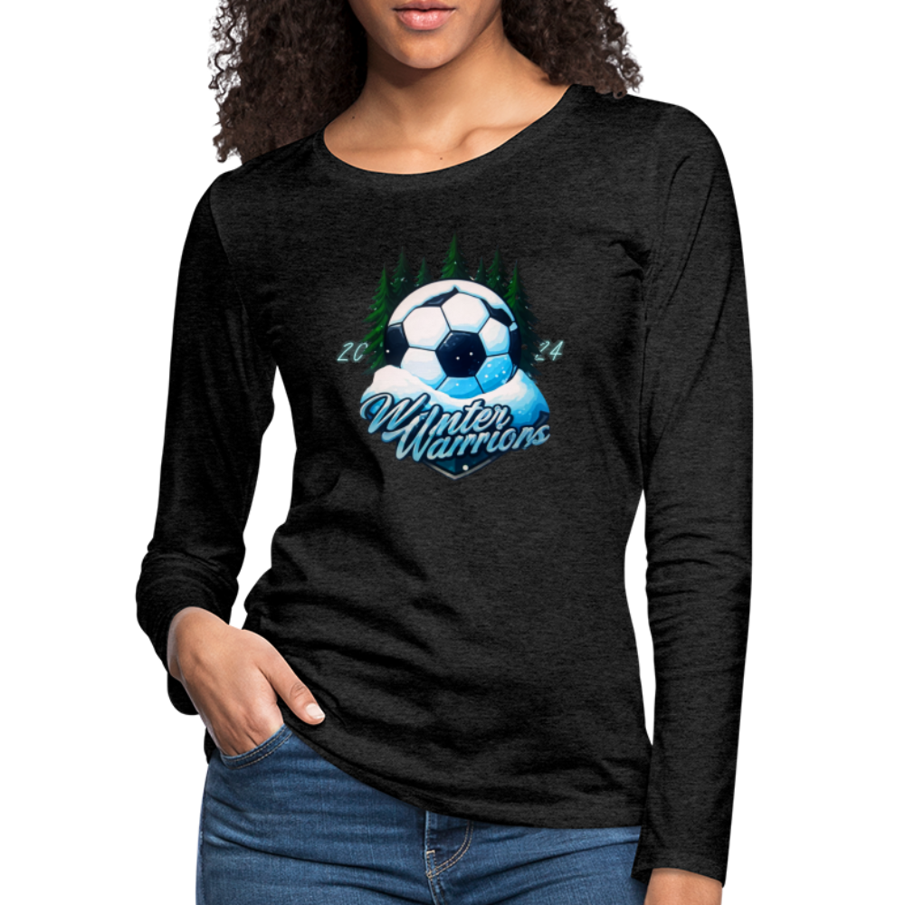 Winter Warrior's Long Sleeve T-Shirt - charcoal grey
