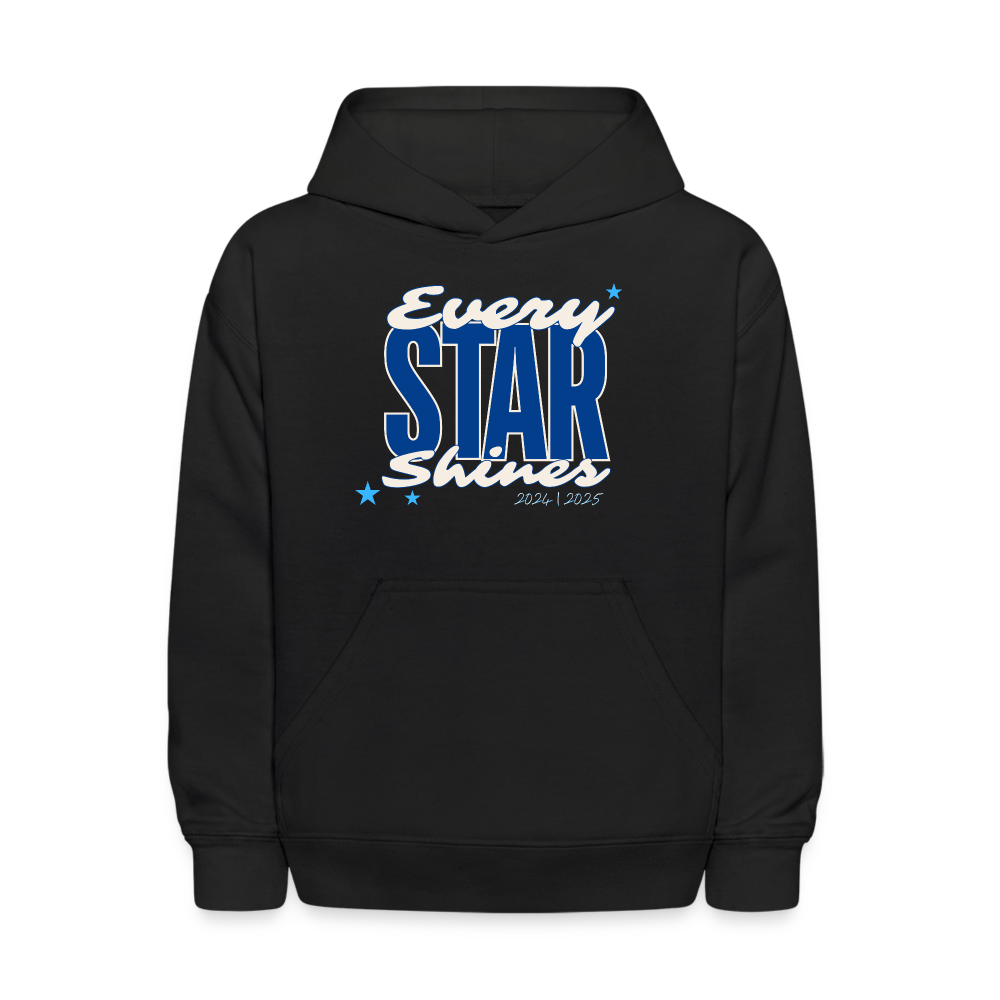 EVERY STAR SHINES Kids' Hoodie - black