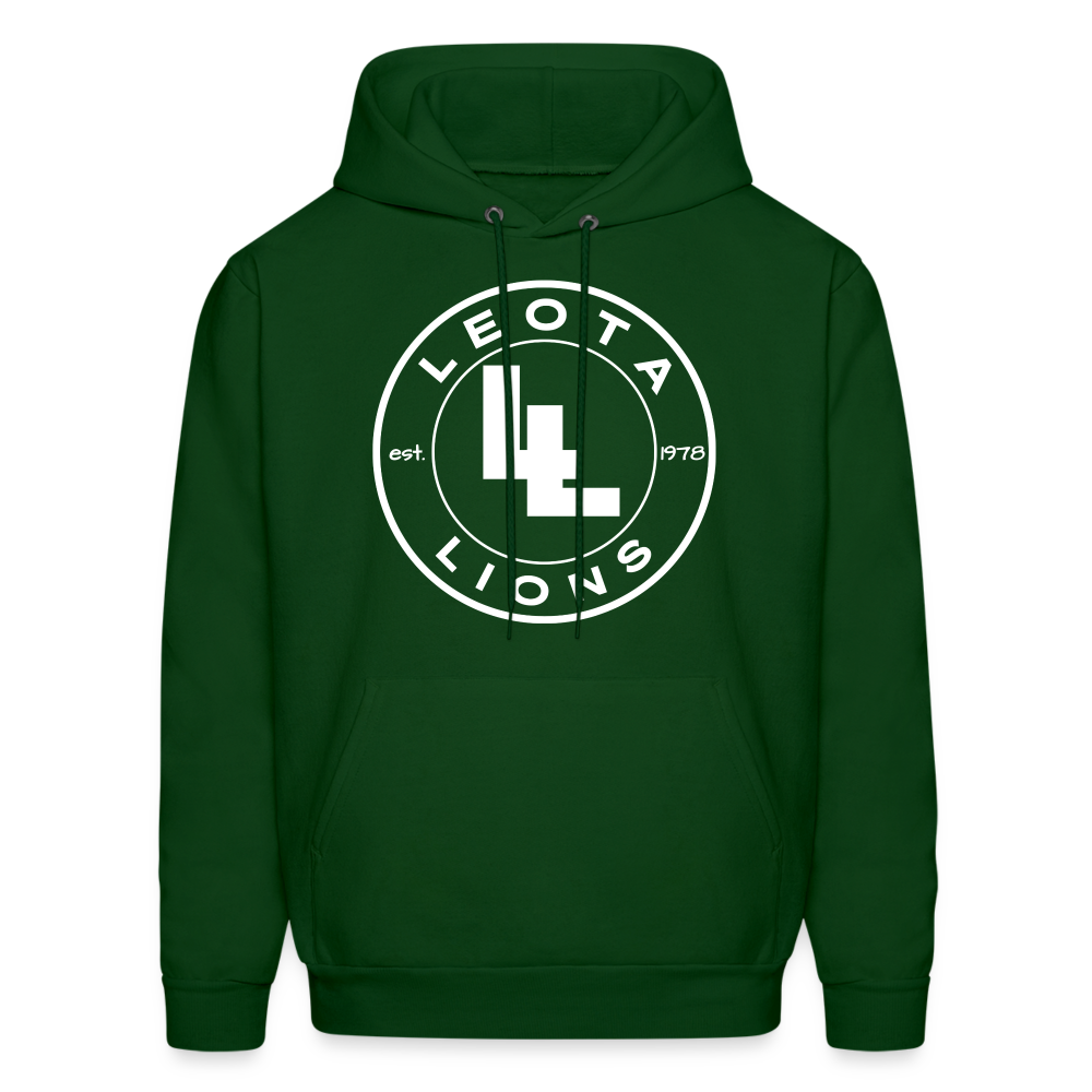 LEOTA MONOGRAM Hoodie - forest green