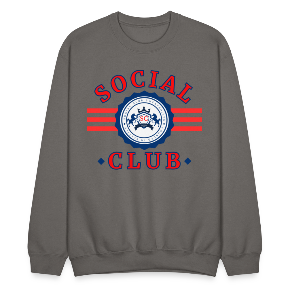 Prep SC Crewneck - asphalt gray