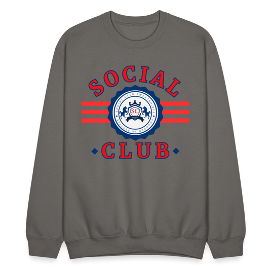 Prep SC Crewneck - asphalt gray