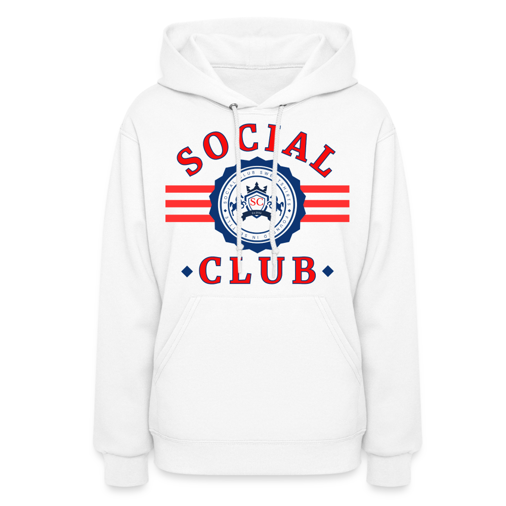Prep SC Women's Hoodie - white