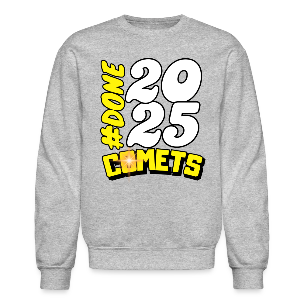 COMETS 2025 Crewneck Sweatshirt - heather gray
