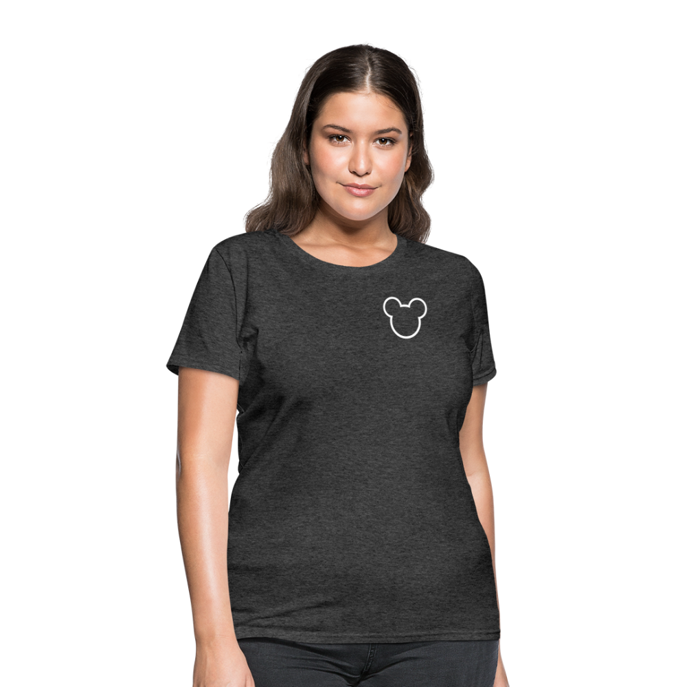 Women's Disney T-Shirt - heather black
