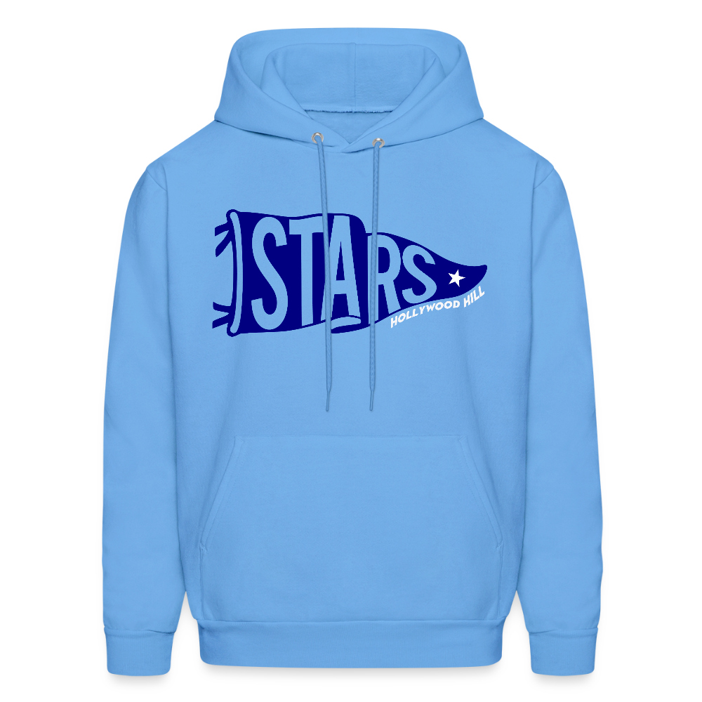 HH STARS PENNANT NAVY - Hoodie - carolina blue
