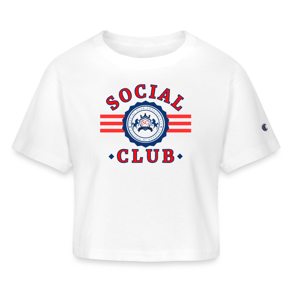 SC Champion Women’s Cropped T-Shirt - white