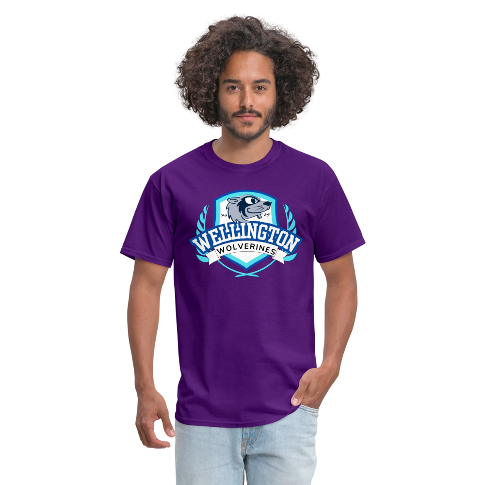 GRADE COLORS IN ADULT SIZING Classic T-Shirt - purple