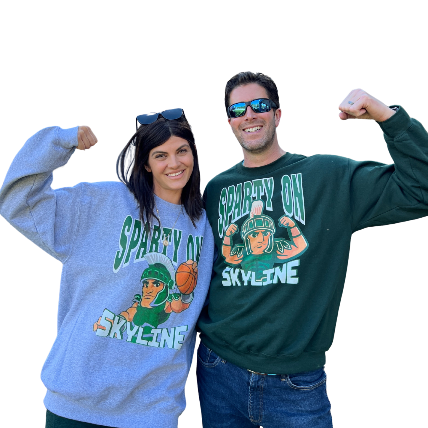 MUSCLE MAN SPARTY ON Crew