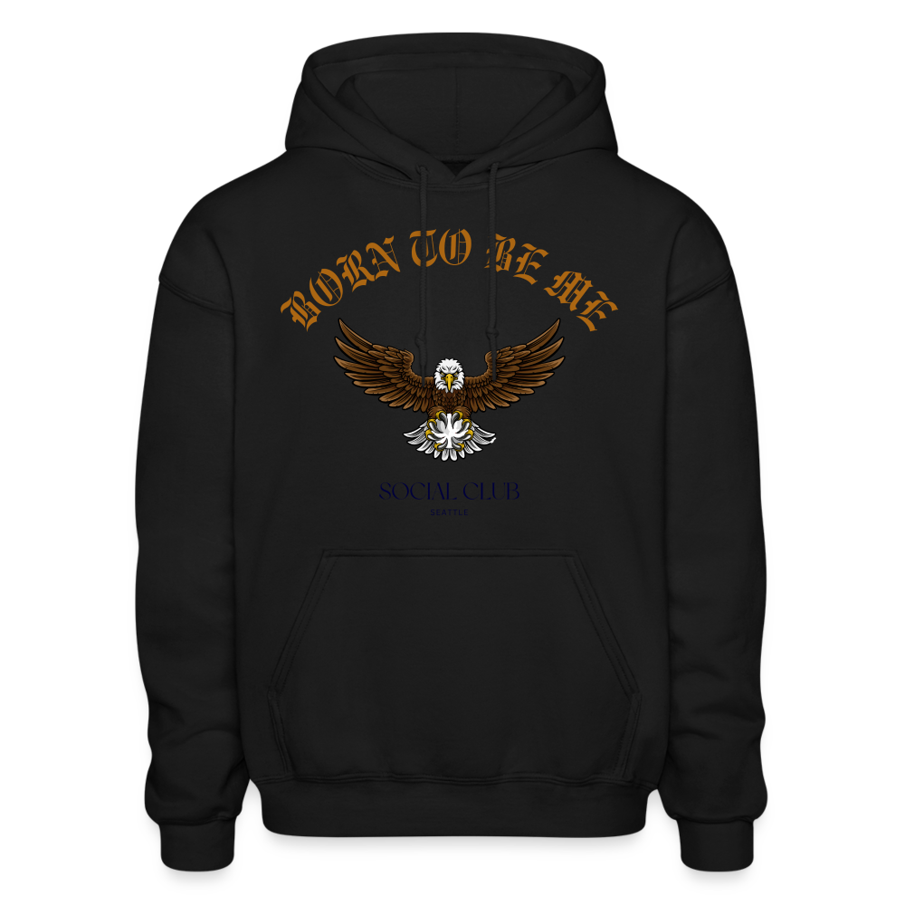 COZY AND ME HOODIE - black