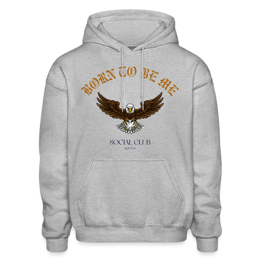 COZY AND ME HOODIE - heather gray