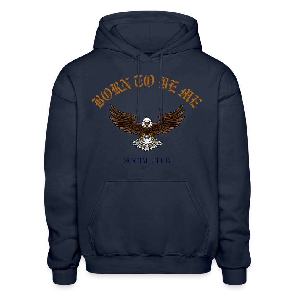 COZY AND ME HOODIE - navy