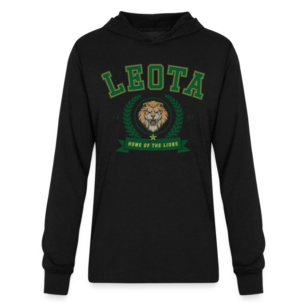 Home of the lions Unisex Long Sleeve Hoodie Shirt - black