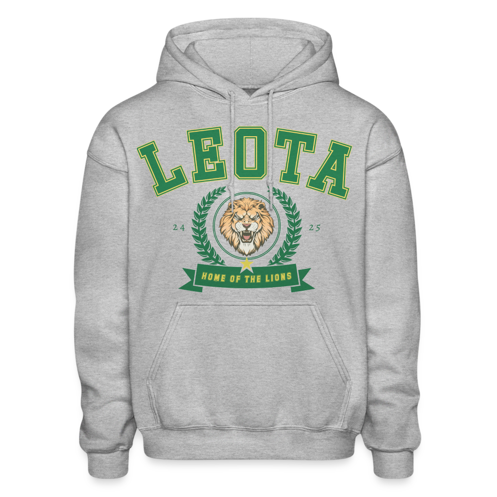 Home of the lions hoodie - heather gray