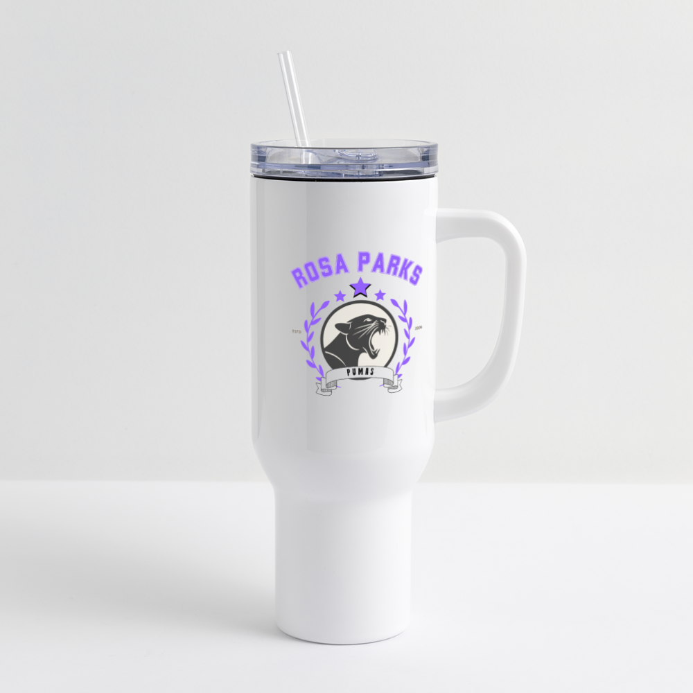 RP 40 oz Travel Tumbler - white
