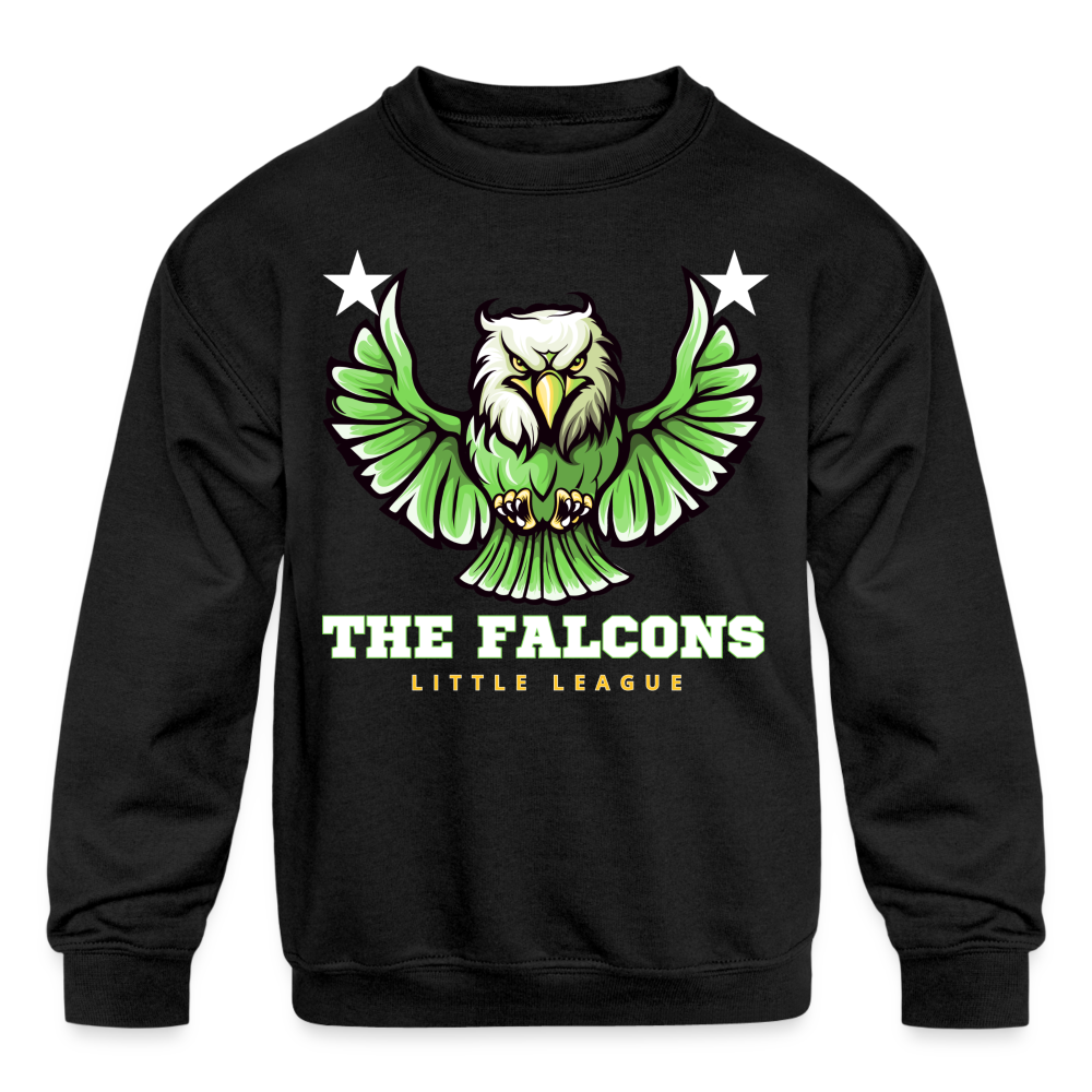 FALCONS LL CREW - black