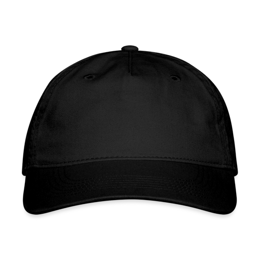 Organic Baseball Cap - black