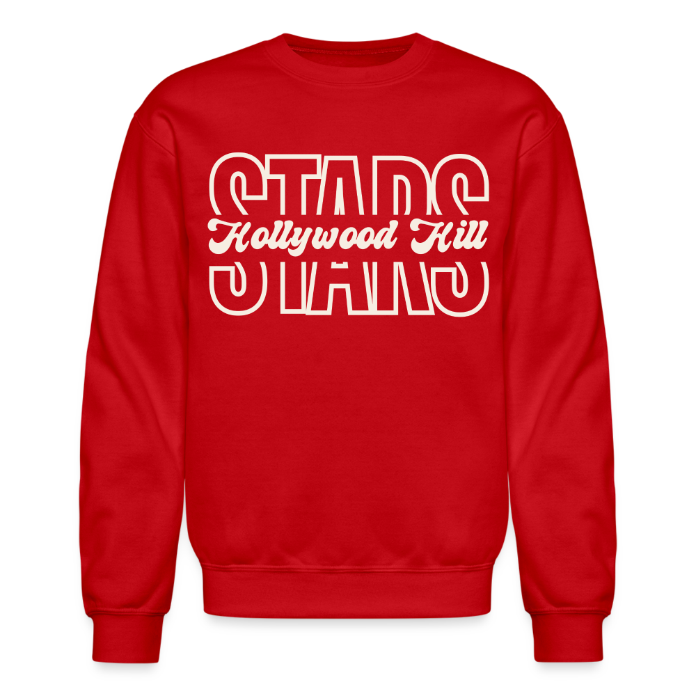 HOLLYWOOD HILL Crew - red