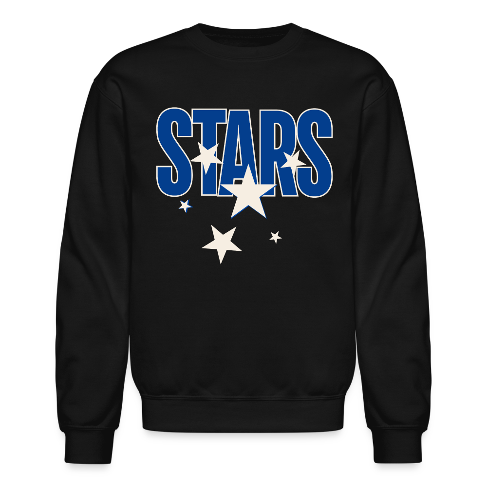 STARS STARS Crewneck Sweatshirt - black