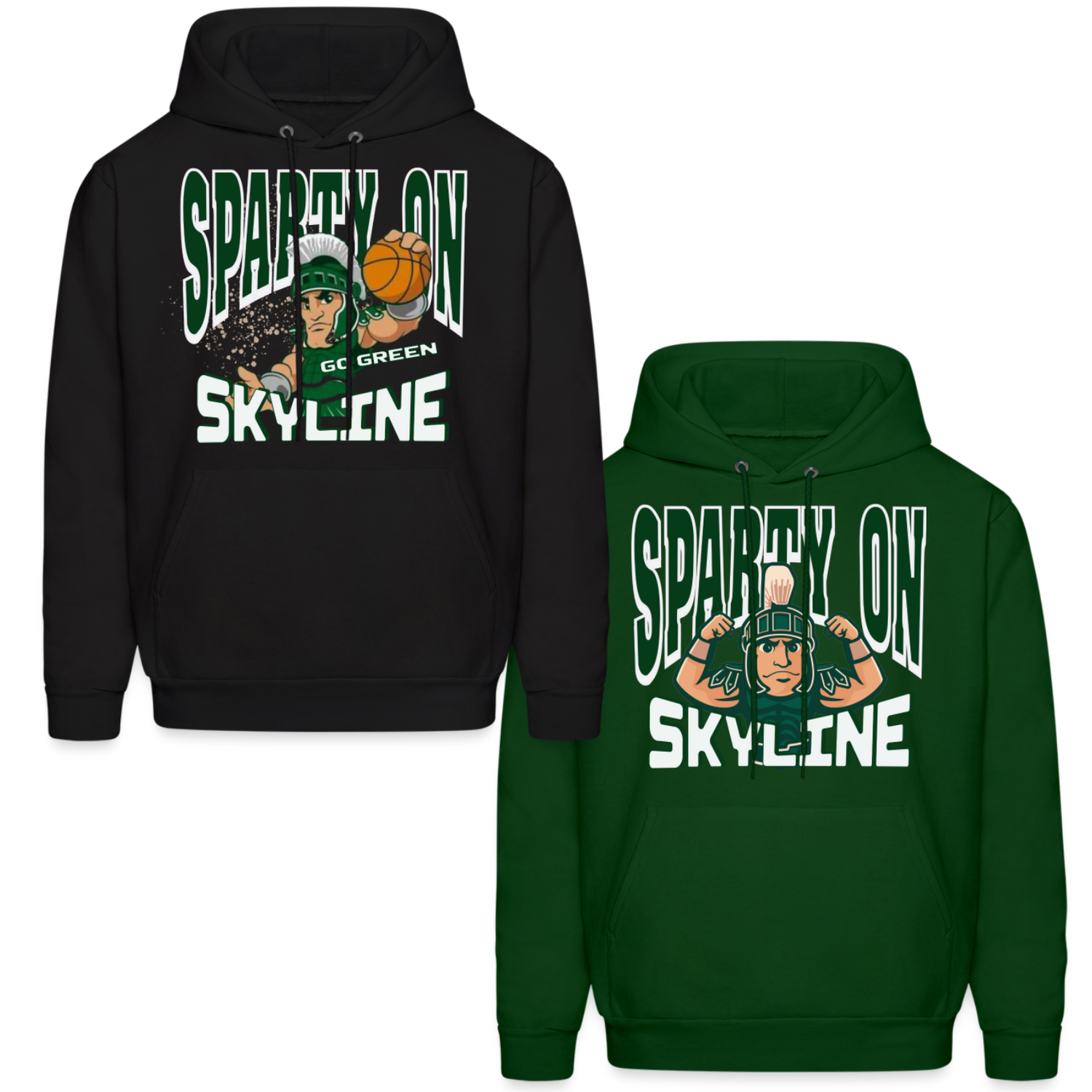 Sparty On Hoodies