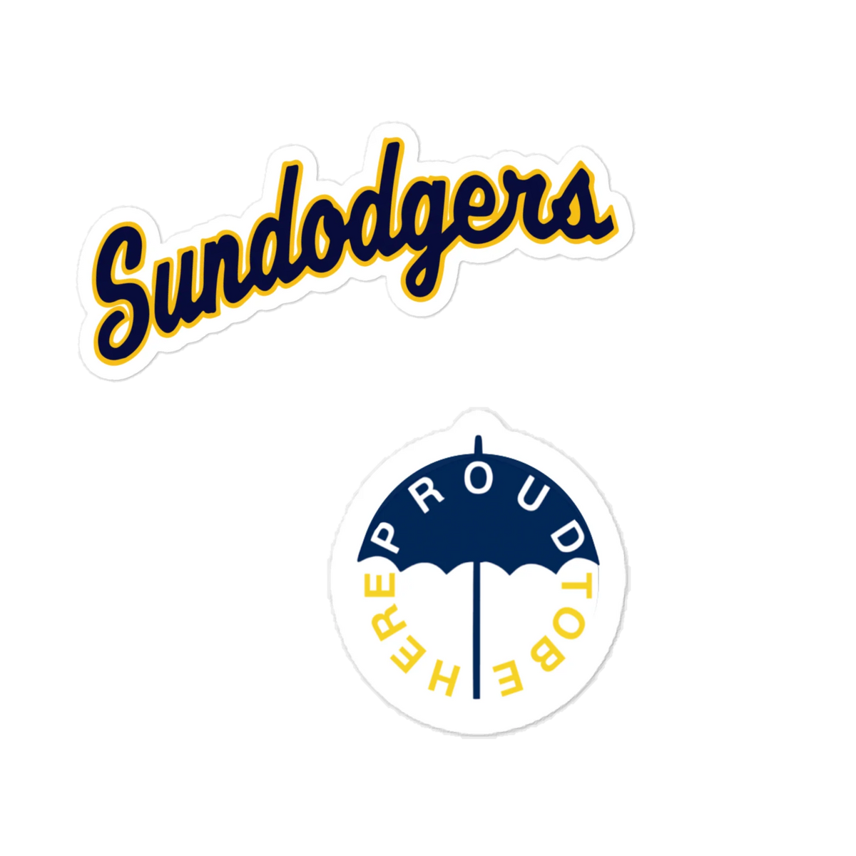 Sundodgers Vinyl Stickers