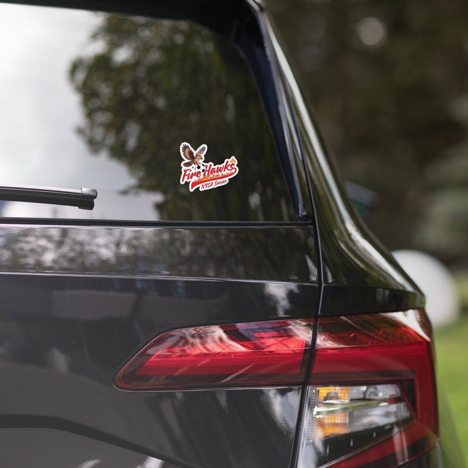 Fire Hawks Sticker