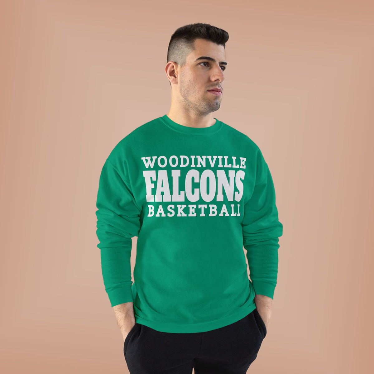 Woodinville Basketball 2026 | Unisex Crewneck Sweatshirt