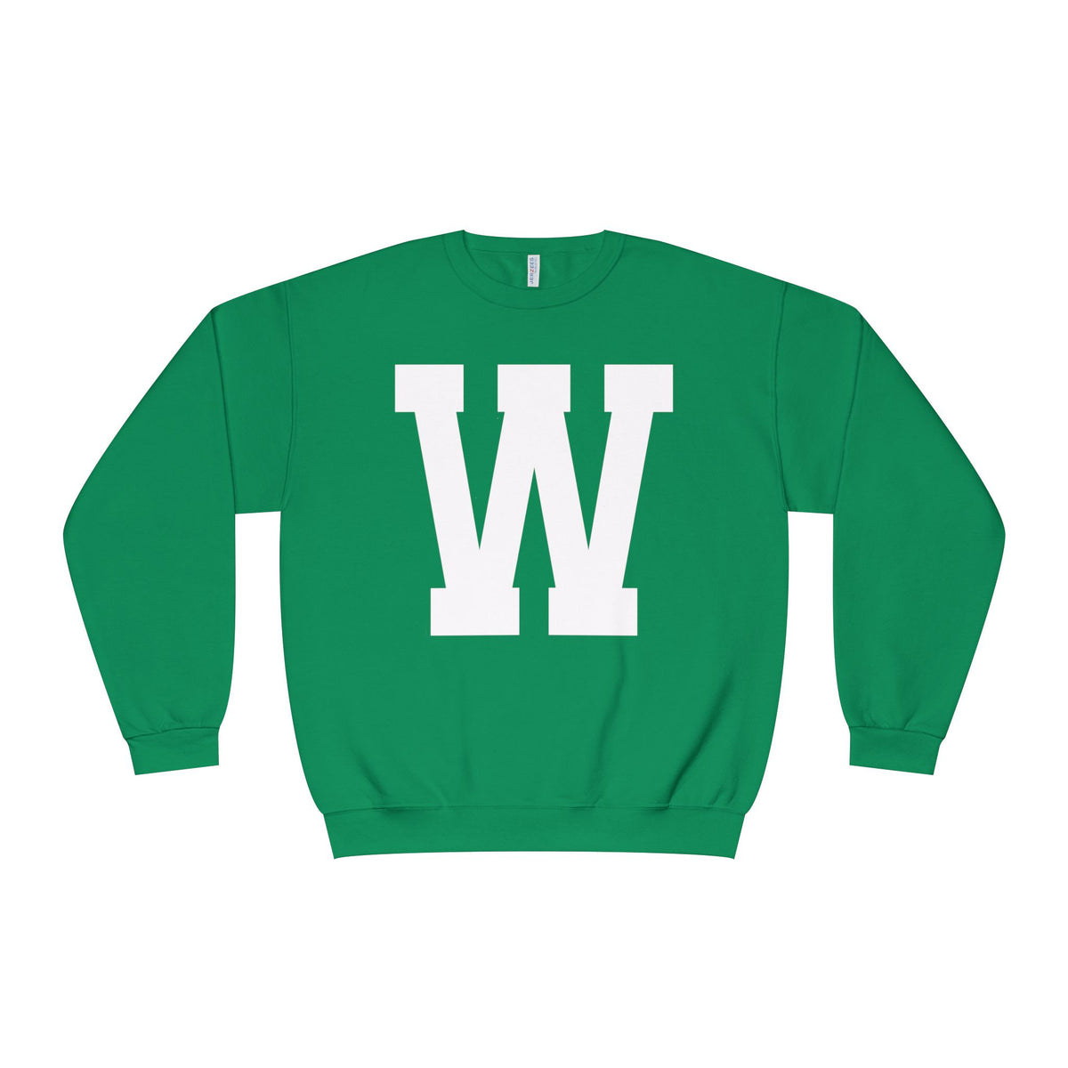 Woodinville Basketball Green | Unisex Crewneck Sweatshirt