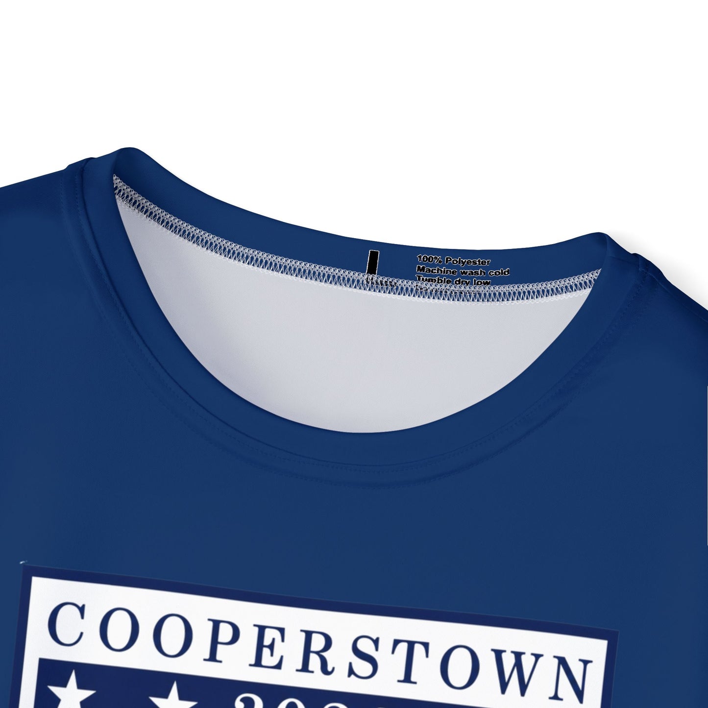 Cooperstown | Navy Sports Tee Moisture Wicking