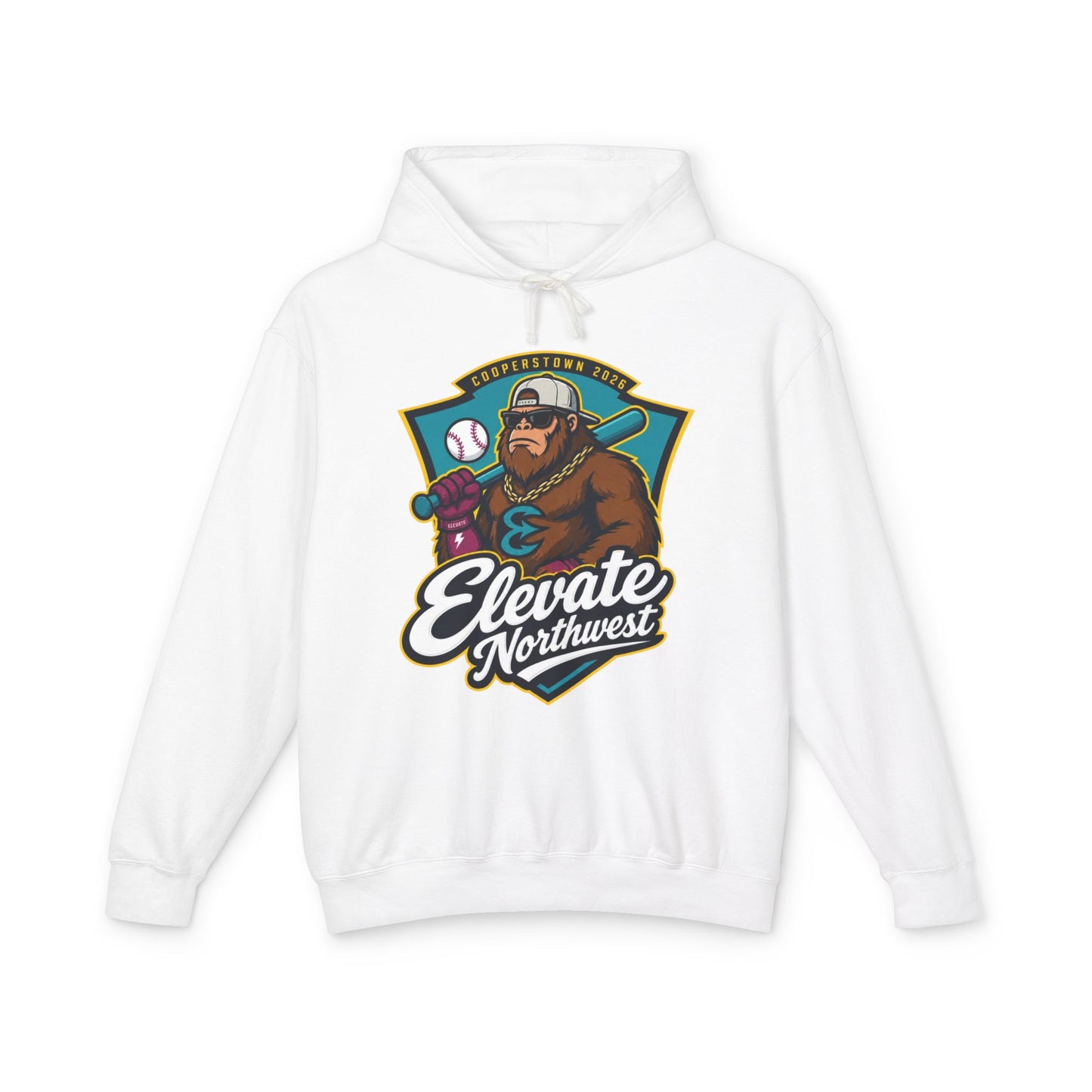 Elevate Northwest | White Hoodie