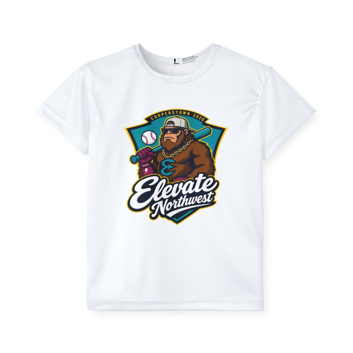 Elevate Northwest | White Kids Sports Jersey