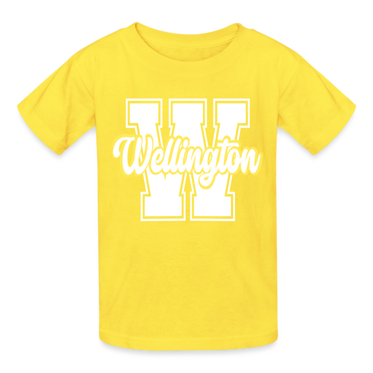 Wellington 26/27 | Youth Tee 3RD GRADE - yellow