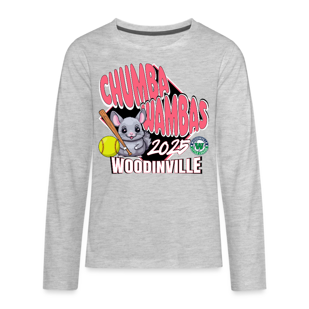 CW Kids' Premium Long Sleeve T-Shirt - heather gray
