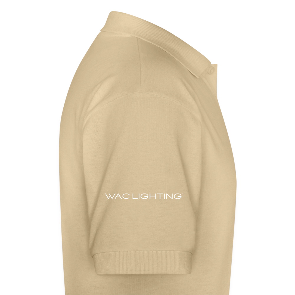 Crescent Lighting | Gildan Unisex 50/50 Jersey Polo - Sand