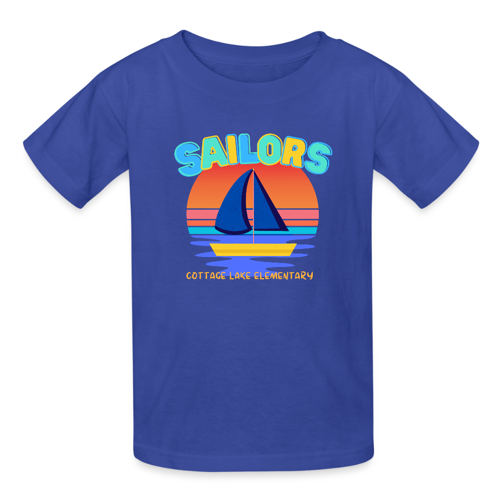 Cottage Lake - Youth T-Shirt - royal blue