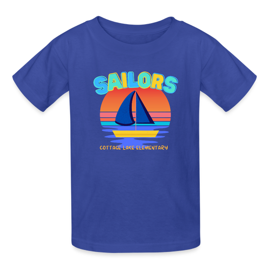 Cottage Lake - Youth T-Shirt - royal blue