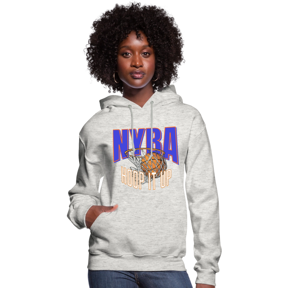 NYBA Women's Hoodie - heather oatmeal