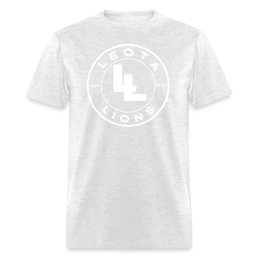 LEOTA MONOGRAM Classic T-Shirt - light heather gray