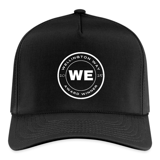 WE WAY Rope Cap - black/black