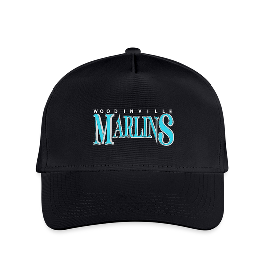 Marlins M Kid's Baseball Cap - black