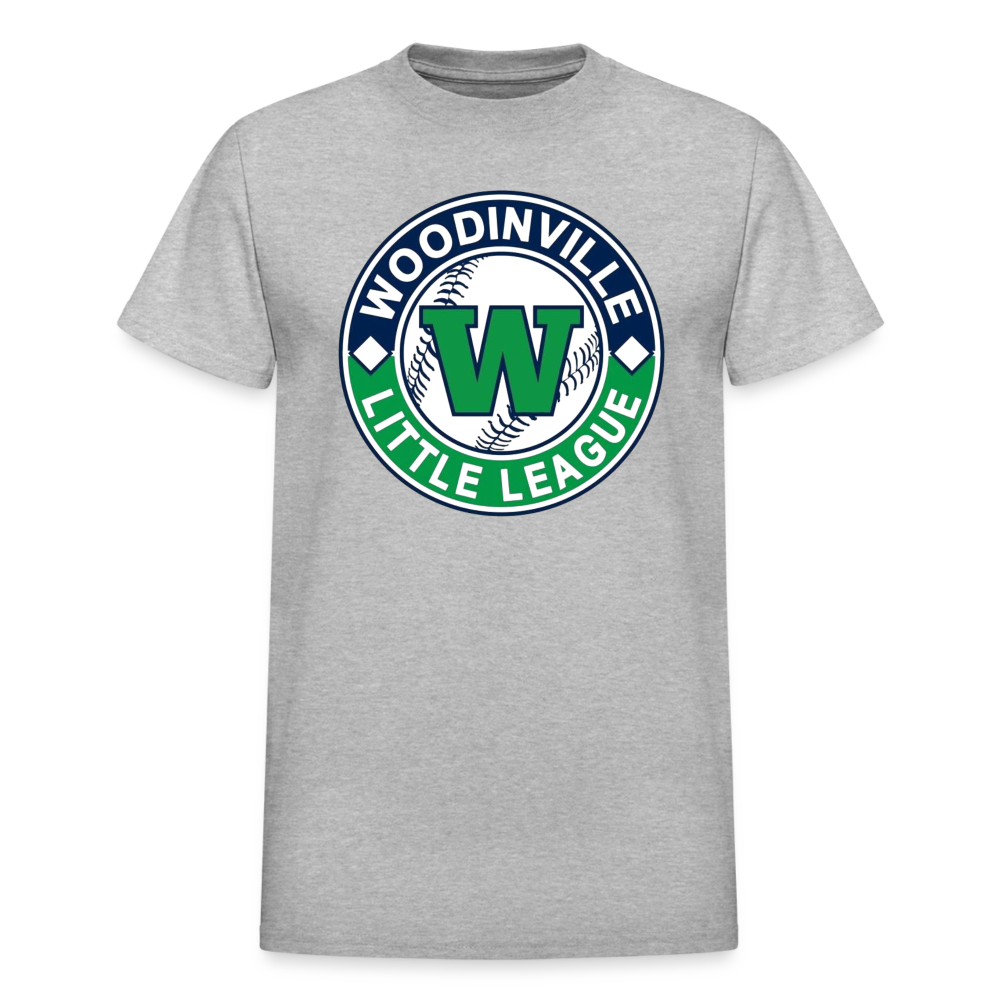 Woodinville LL Cotton Adult T-Shirt - heather gray