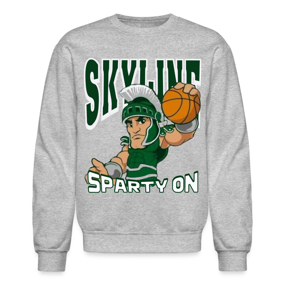 SKYLINE SLAM DUNK Crewneck Sweatshirt - heather gray