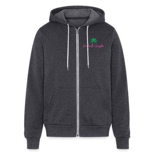 PS | Unisex Full Zip Hoodie - charcoal grey