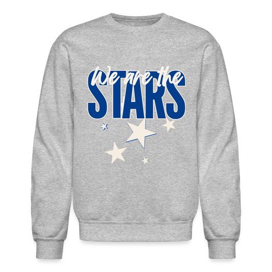 WE ARE THE STARS Crewneck Sweatshirt - heather gray