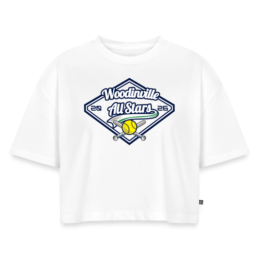 All Stars | Women's Flow Cropped T-Shirt - white