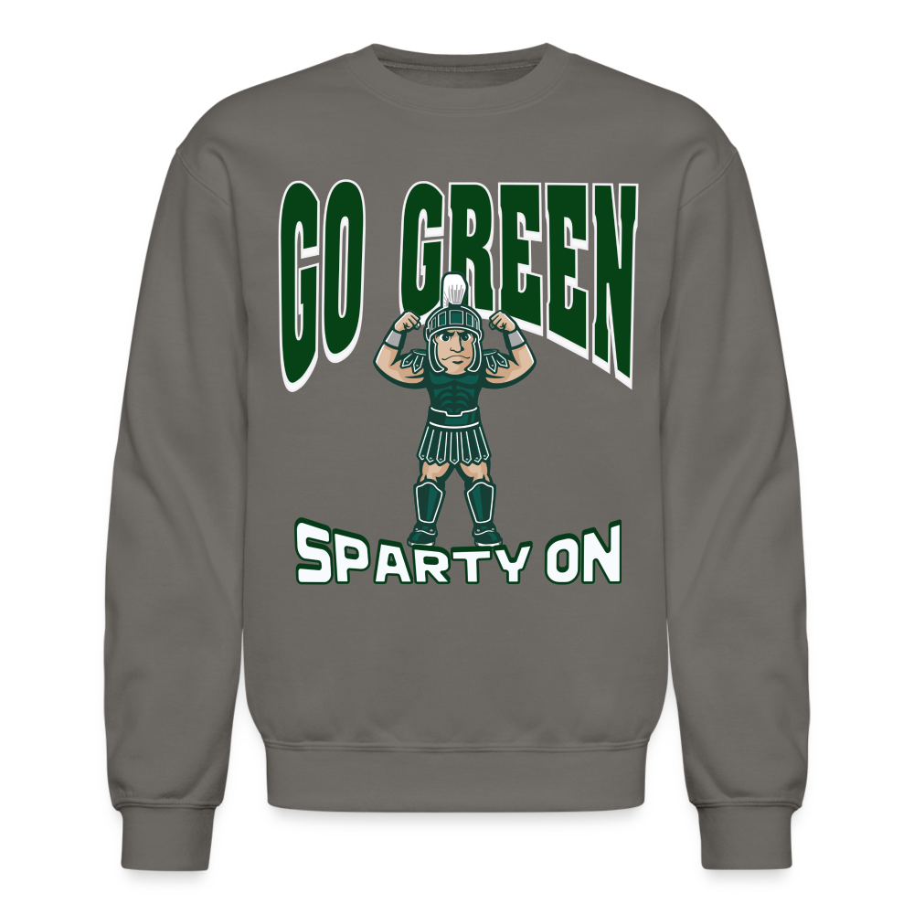 Sparty Basic Crewneck Sweatshirt - asphalt gray