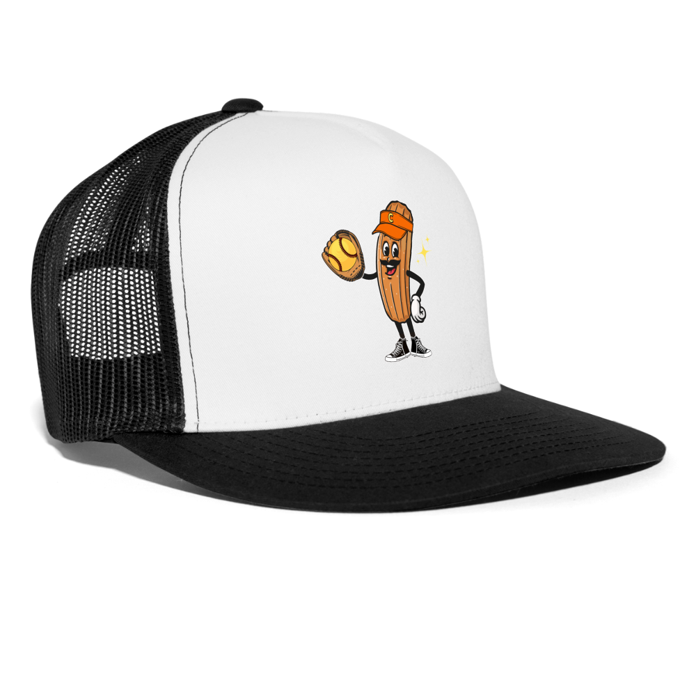 Churros Trucker Hat - white/black
