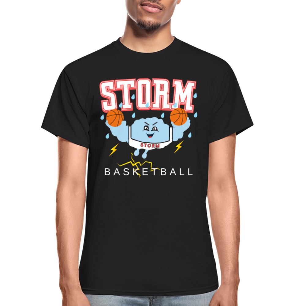 STORM BBALL Adult T-Shirt - black